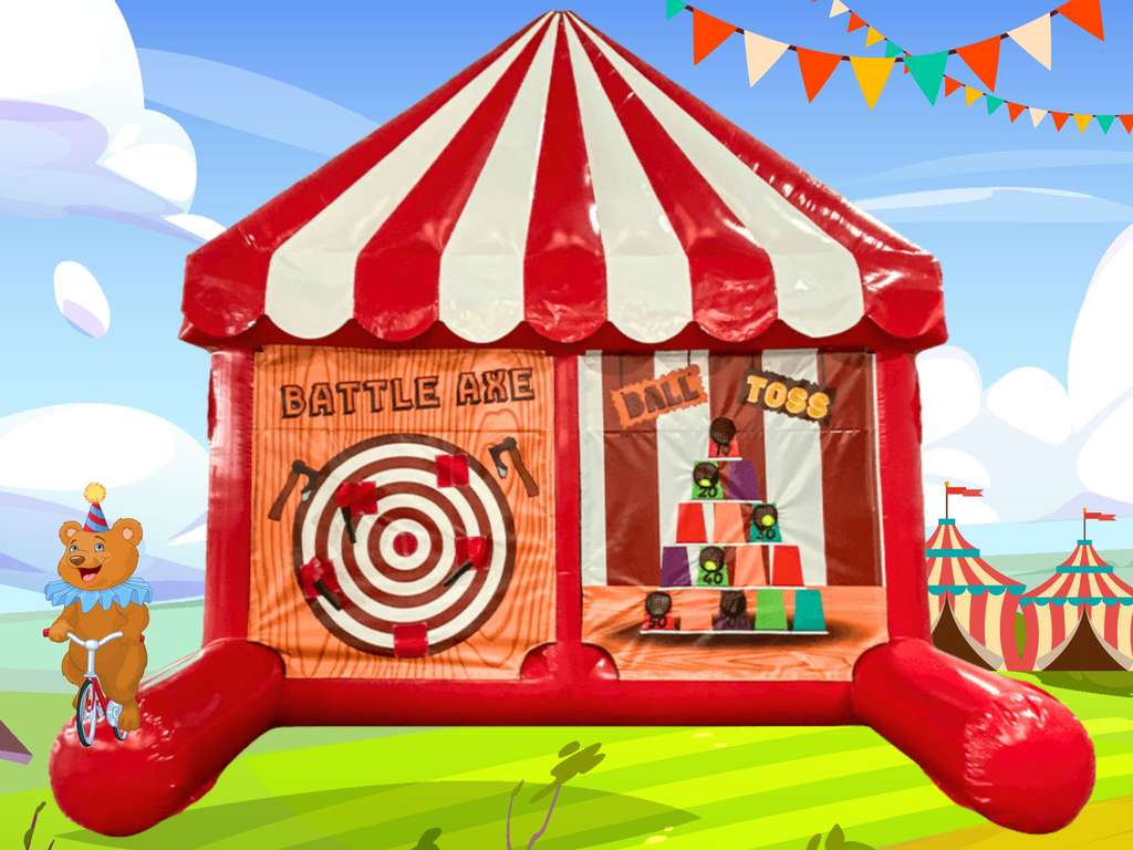 Carnival Side Stall Game 9x15ft 2nd side Carnival Side Stall Game hire side2